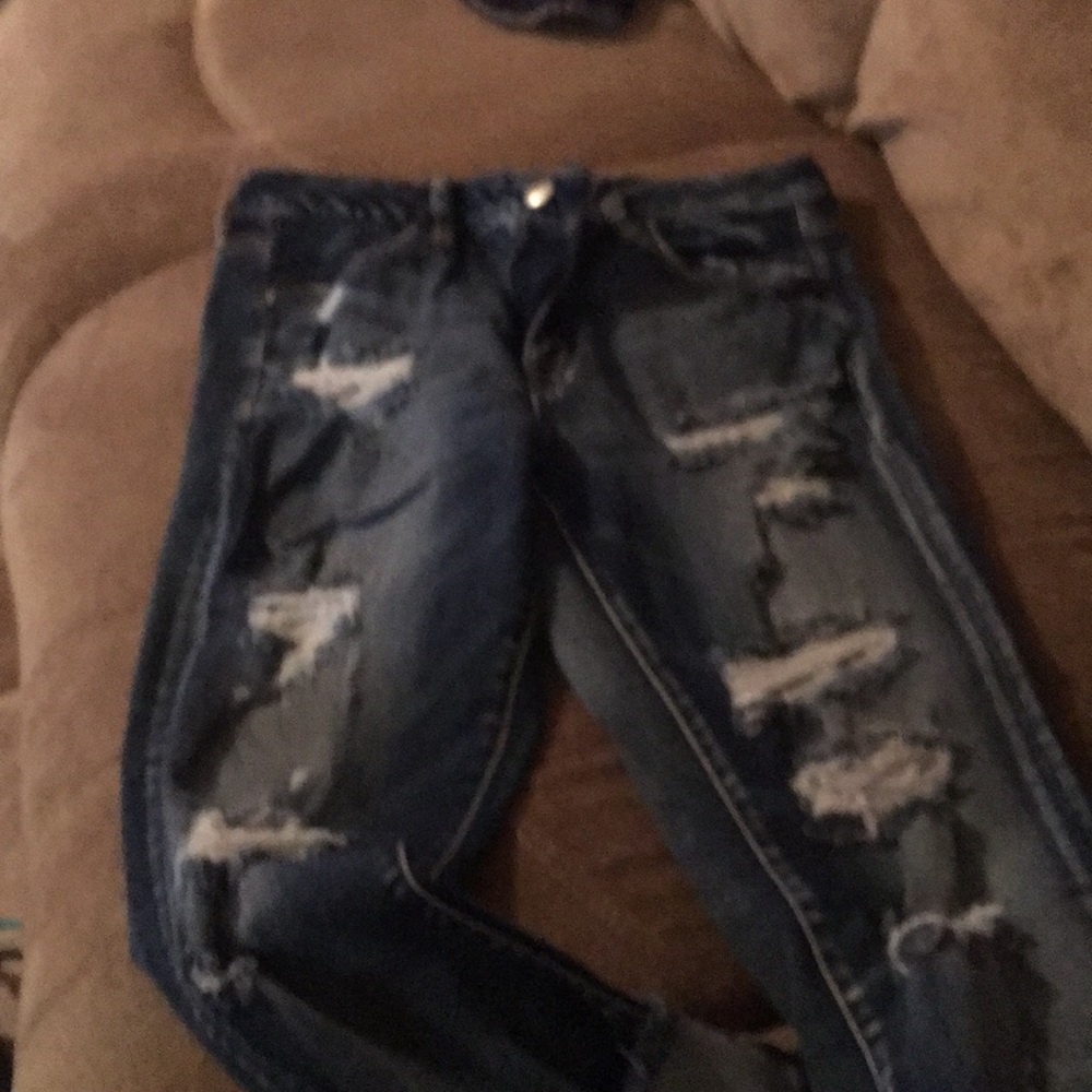 Capri jeans
